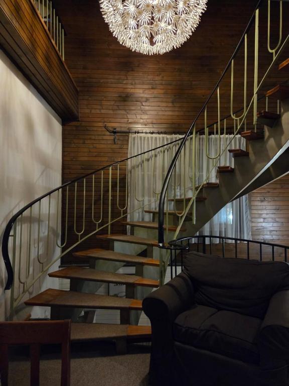 Wendeltreppe im Gasthof